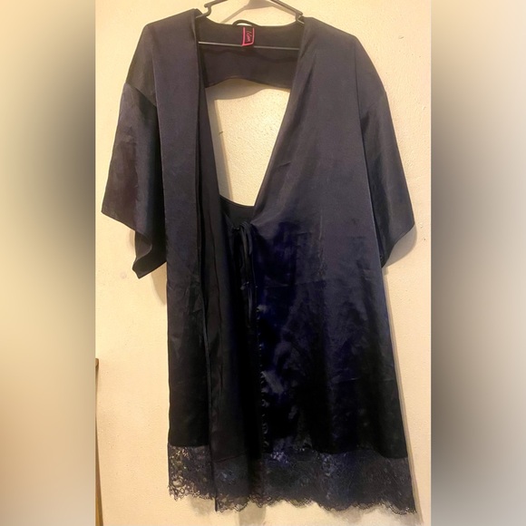 La Suiza Black Lingerie Top, Size L/XL - Picture 3 of 7